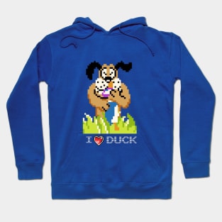 I Love (Heart) Duck Hoodie